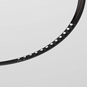 Slim Magnetic Трековый светильник для радиусного шинопровода 12W 4200K Intenso чёрный Ø 800мм 85184/01 Elektrostandard