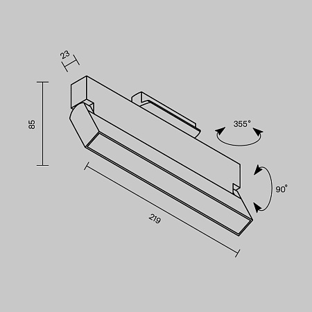 Трековый светильник Technical TR223-1-12WCCT-W-W - фото