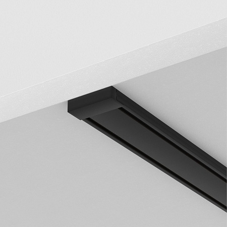 Шинопровод 1м Radity накладной черный - фото