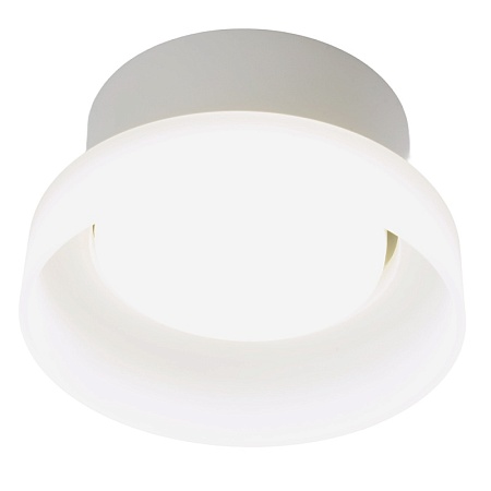 Светильник потолочный Feron HL460 Barrel OPAL 12W, 230V, GX53, белый - фото