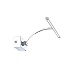 Подсветка для картин ST-Luce Хром/Хром LED 1*8W 4000K SL595.101.01 - фото