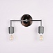 Бра Rh Utilitaire Double Sconce Silver Imperiumloft 123265-22 - фото