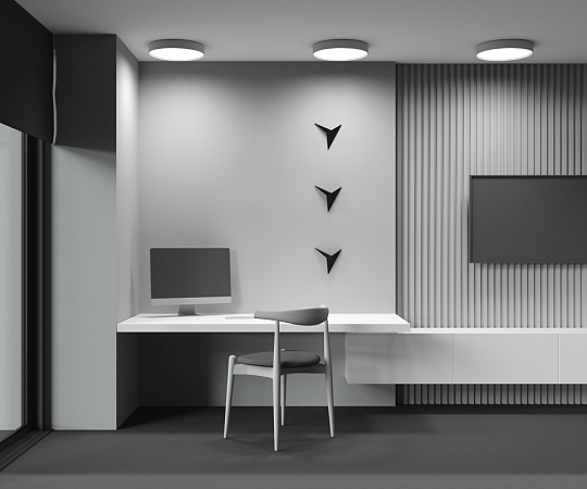 Потолочный светильник Technical Zon C032CL-45W3K-RD-W - фото