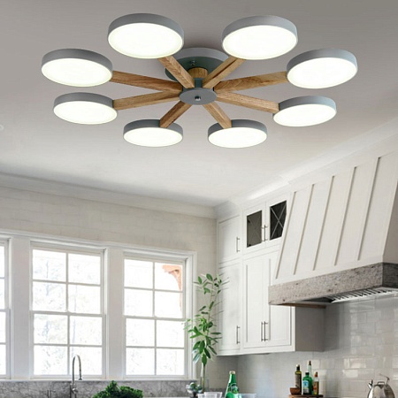 Потолочная Люстра Turna 8 Blue Imperiumloft 178344-26 - фото