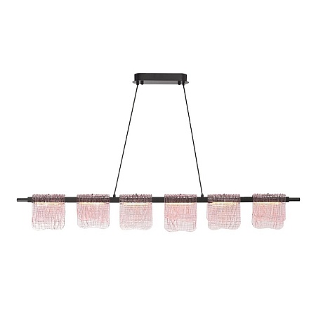 Светильник подвесной ST-Luce черный/розовый LED 1*36W 3000K SL6021.403.36 - фото