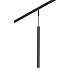 Магнитный трековый светильник Черный LED 1*3W 3000K 100Lm Ra>90 36° IP20 D18xH310 24V ST672.433.03 - фото