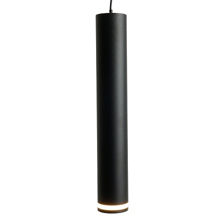 Светильник потолочный Feron ML1008 Barrel LUNA levitation на подвесе MR11 35W 230V, черный 40*250 - фото