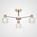 Потолочная Люстра Corf B3 Champagne 3 Lamps Imperiumloft 189486-26 - фото