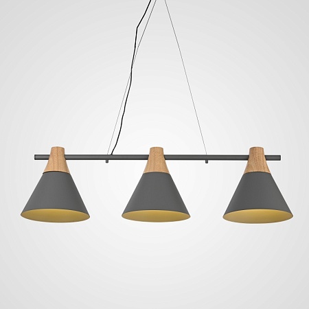 Реечный Подвесной Светильник Next Gray Imperiumloft 191620-26 - фото