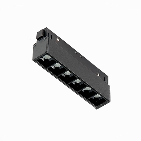 Магнитный трековый светильник Черный LED 1*6W 4000K 532Lm Ra>90 36° IP20 L115xW22xH44 4 ST361.446.06 - фото