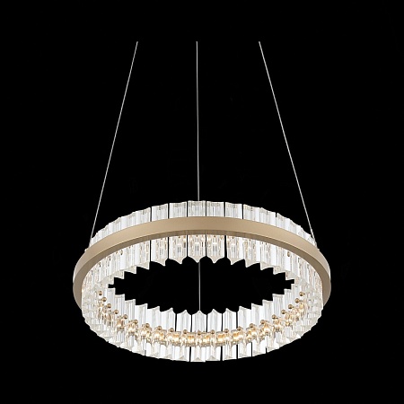 Светильник подвесной ST-Luce Золотистый/Золотистый, Прозрачный LED 1*34W 3000K SL383.203.01 - фото
