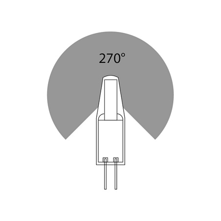 Светодиодная лампа Arte Lamp LUGO Капсульная 1.5W 150Lm 4000К G4 A0415-4K - фото