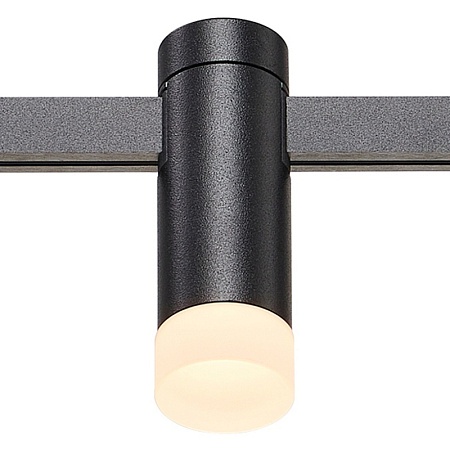 Магнитный трековый светильник FARM Черный LED 1*3W 3000K 91Lm Ra90 120 IP20 D29xH90 24V ST812.406.03 - фото