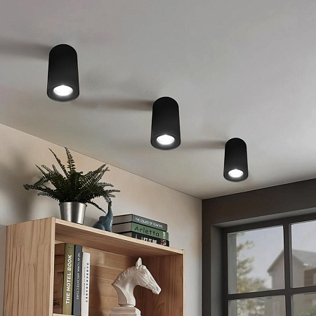 10220 Black 4000K Потолочный светильник LOFT IT Tictac - фото