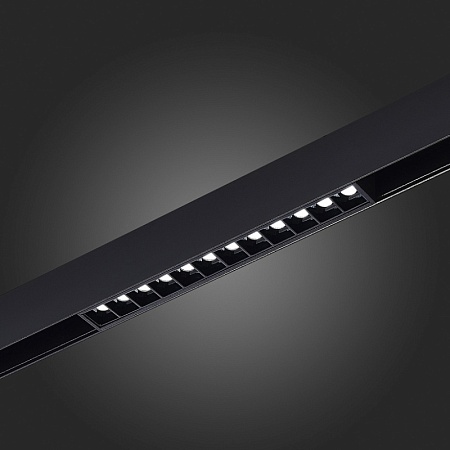 Магнитный трековый светильник SMART Черный LED 1*12W 2700K-6500K 1 080Lm Ra90 36° IP20 ST371.406.12 - фото