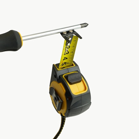 Рулетка, 3 м х 16 мм, магнит, II класс точности, двухстороннее нанесение, STEKKER MTS-83-P - фото