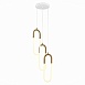 Светильник подвесной ST-Luce Латунь/Латунь, Белый LED 3*14W 3000K SL1579.303.03 - фото