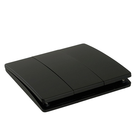 Выключатель беспроводной FERON TM93 SMART, 7мВт, IP65, трехклавишный, черный - фото