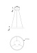 Подвесной светильник Maytoni Rim MOD058PL-L22BS4K - фото