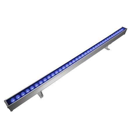 Светодиодный линейный прожектор для подсветки стен Feron LL-890 36W синий 85-265V IP65 - фото