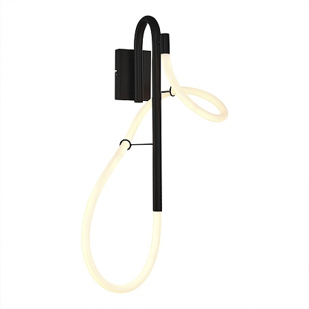 Светильник настенный ST-Luce Черный/Белый LED 1*16W 3000K SL6102.401.16 - фото
