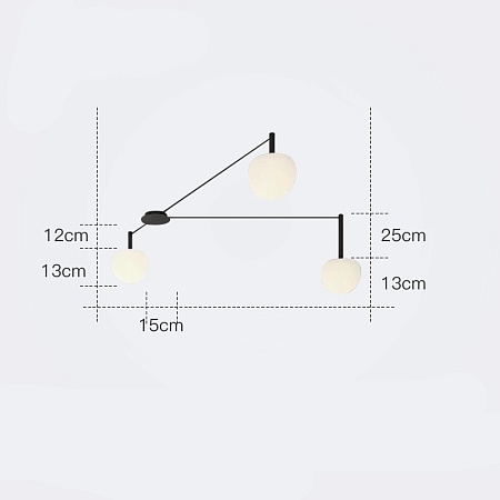 Потолочная Люстра Rangel В L1 Imperiumloft 213689-26 - фото