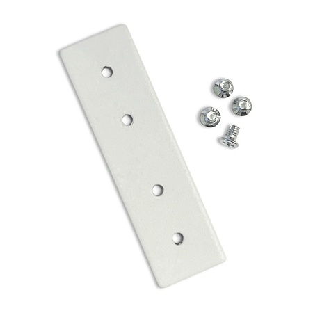 Прямой соединитель для накладного / подвесного магнитного шинопровода ST-Luce белый ST005.529.00 - фото