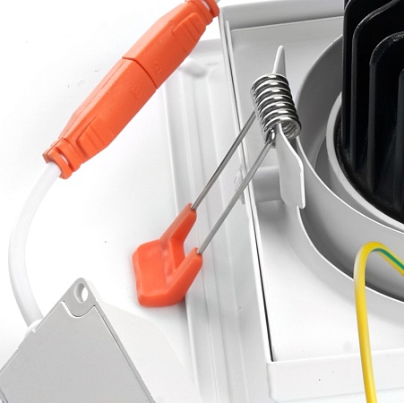 Светодиодный светильник Feron AL202 карданный 2x12W 4000K 35 градусов ,белый - фото