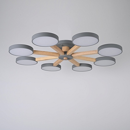 Потолочная Люстра Turna 8 Gray Imperiumloft 178342-26 - фото