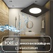 DK3102-BK Встраиваемый влагозащищенный светильник, IP65, до 10 Вт, LED, GU5,3, черный - фото