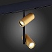 Магнитный трековый светильник Золотистый LED 1*16W 4000K 1 250Lm Ra>90 36° IP20 D45xH24 ST808.246.16 - фото