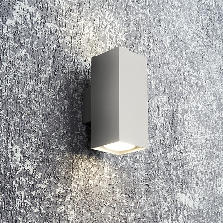 Светильник  настенный Feron ML1740 QUAD   MR16 35W, 230V, 2*GU10,  белый IP20 - фото