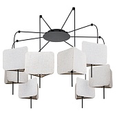 Подвесная люстра Arte Lamp TRIXIE A7084SP-8BK