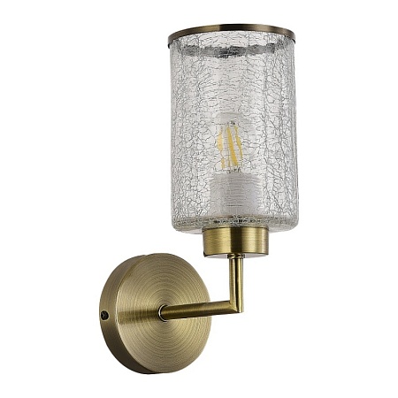 Светильник настенный Бронза/Прозрачный E27 1*60W SLE1046-301-01 - фото