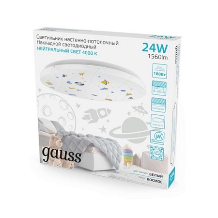 Настенно-потолочный светильник GAUSS 941411224R_GAUSS - фото