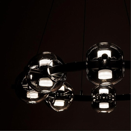 Подвесная люстра Arte lamp MARKAB A2471LM-16BK - фото