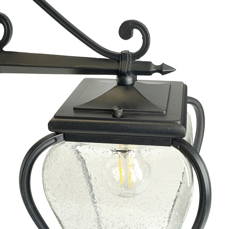 Светильник садово-парковый Feron PL748 столб 60W E27 230V, черный - фото