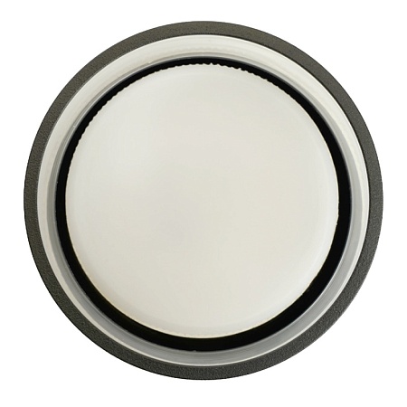 Светильник потолочный Feron HL454 HALO 12W, 230V, GX53, черный - фото