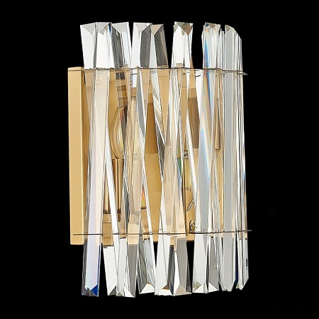 Бра ST-Luce Латунь/Прозрачный E14 2*40W SL1170.301.02 - фото