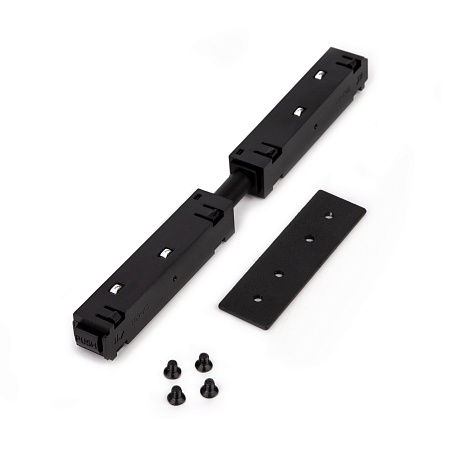 Slim Magnetic Прямой коннектор и планка (1 шт.) черный 85096/00 85096/00 Elektrostandard - фото