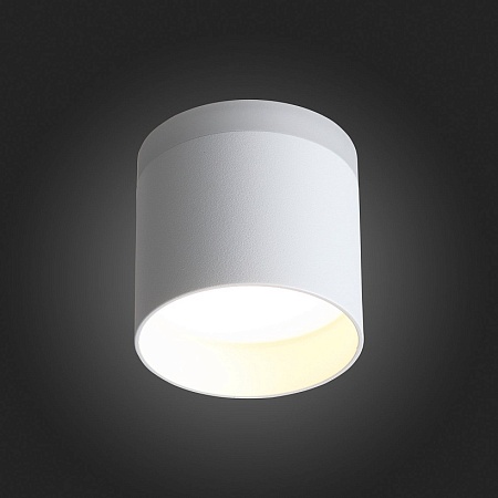 Светильник потолочный Белый LED 1*9W 3000K 702Lm Ra>80 120° IP20 D79xH75 170-240V ST102.502.09 - фото