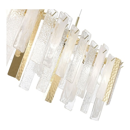 Люстра подвесная ST-Luce Золотистый/Белый, Золотистый E14 8*40W SL1636.203.08 - фото