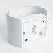 Светильник садово-парковый Feron PL200 на стенувниз  60W E27 230V, белый - фото