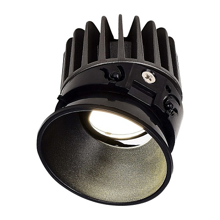 Светодиодный модуль Черный LED 1*12W 3000K 960Lm Ra>90 36° IP20 D69xH85 220-240V ST851.438.12 - фото