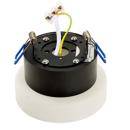 Светильник потолочный Feron HL460 Barrel OPAL 12W, 230V, GX53, черный - фото