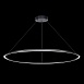 Cветильник подвесной SMART ST-Luce Черный/Белый LED 1*57W 2800-6500K ST605.403.57 - фото