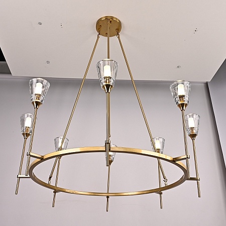 Светильник Italian Globe Cedar Moss Light 9 Imperiumloft 75711-22 - фото
