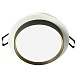 Светильник встраиваемый Feron DL507 потолочный GX53 белый + черный круг - фото