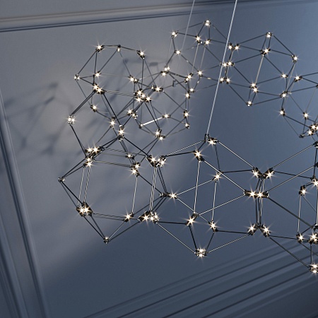 Подвесной акцентный светильник Eurosvet 90169/12 черный жемчуг - фото