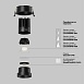 Встраиваемый светильник Technical DL117-15W-4K-B - фото